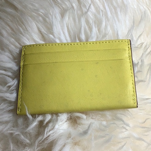 COACH SLIM LEATHER CARD HOLDER - Picture 2 of 2